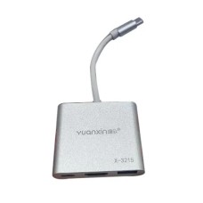 Yuanxin X-3215 Type-C Male to HDMI USB PD Female Converter